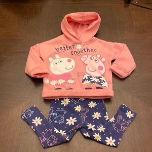 PRE LOVED 🥰 PEPPA PIG 2t outfit